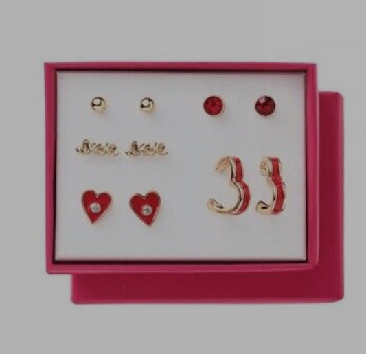 Avon Novelty Heart Earring Pack